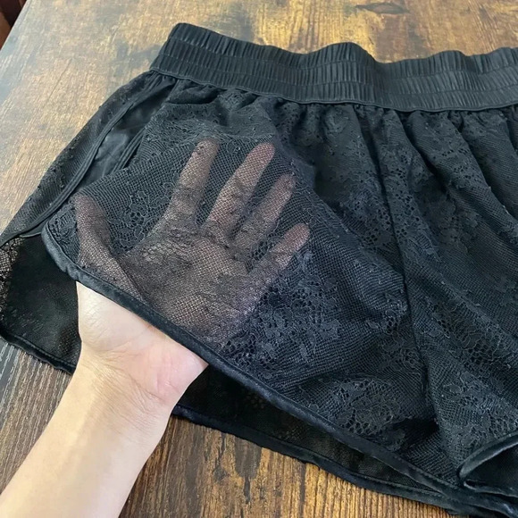Victoria Secret black lace shorts - Picture 4 of 10